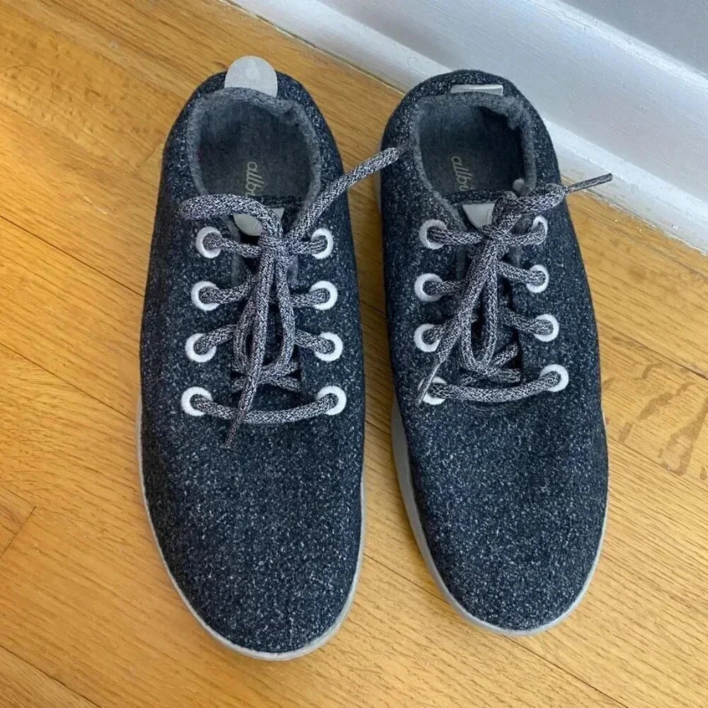 Allbirds Gray Wool Runner Athletic Shoes